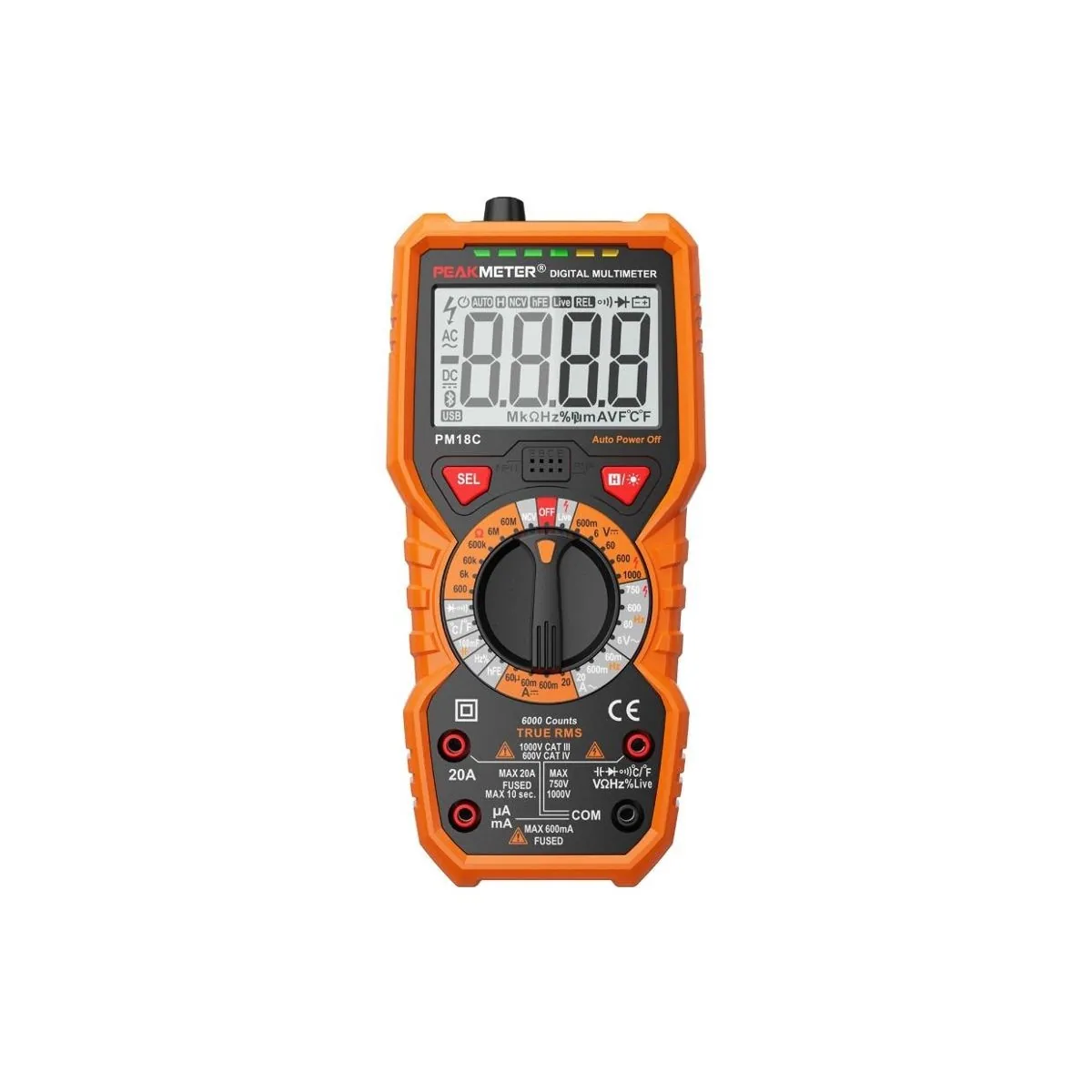 Цифровой мультиметр PeakMeter PM18C