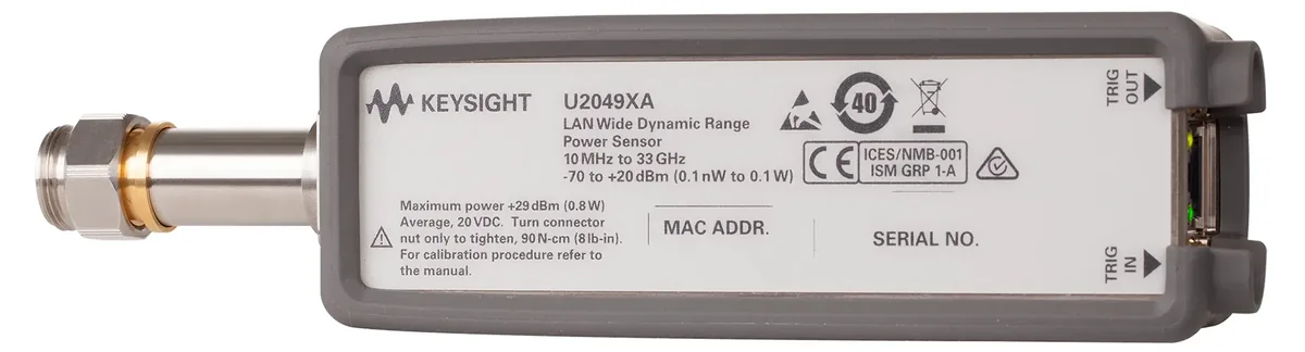 Измеритель мощности с интерфейсом LAN Keysight U2049XA