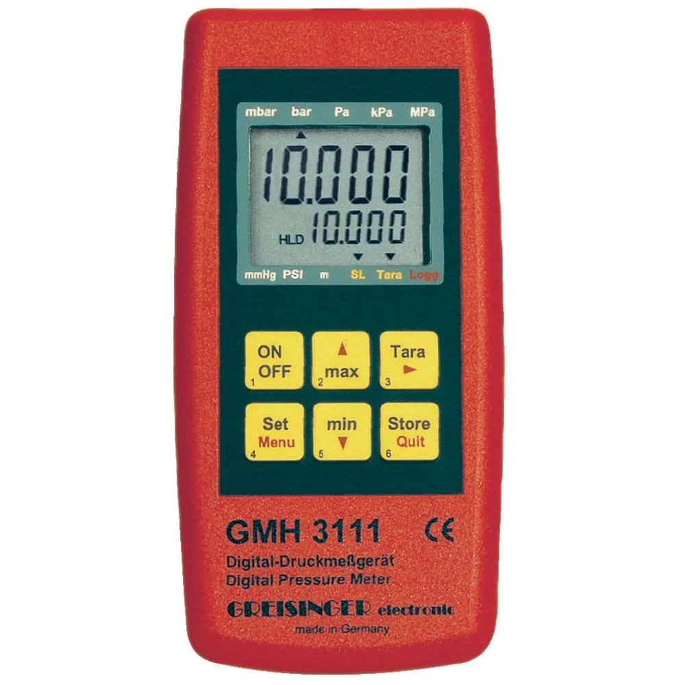 Манометр Greisinger GMH 3111
