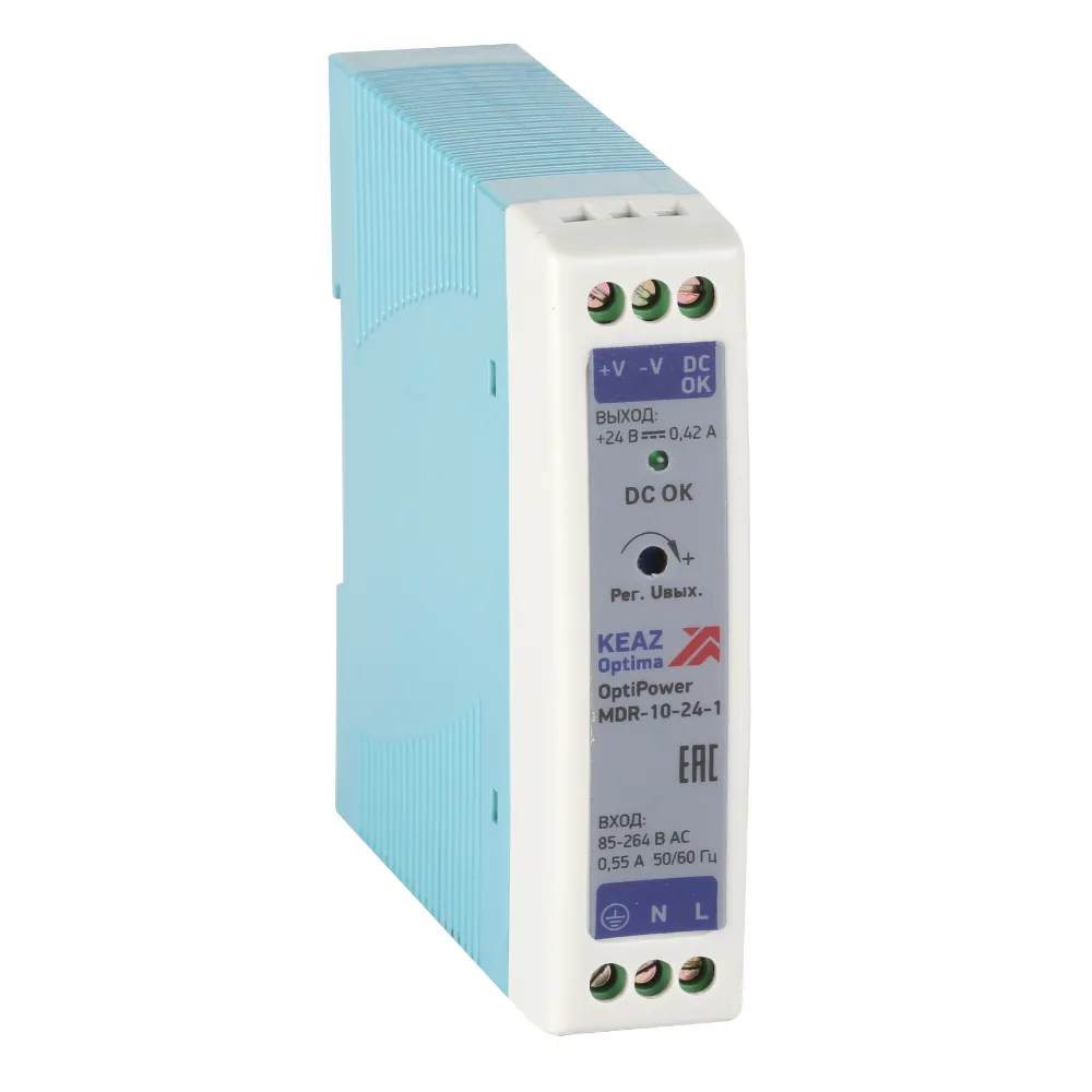 Блок питания КЭАЗ OptiPower MDR-10-24-1