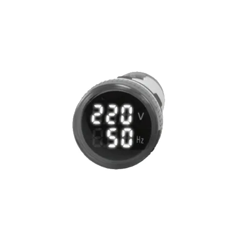 Цифровой индикатор напряжения и частоты Omix R30-VF2-1-W
