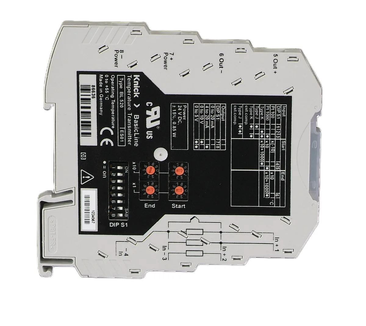 Передатчик температуры Knick BL520
