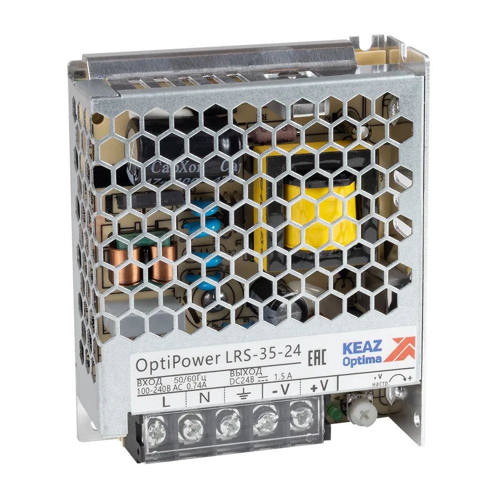 Блок питания панельный КЭАЗ OptiPower LRS 35-24 1.5A