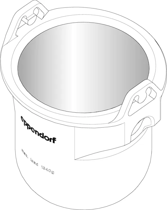 Круглый бакет Eppendorf 5895103006