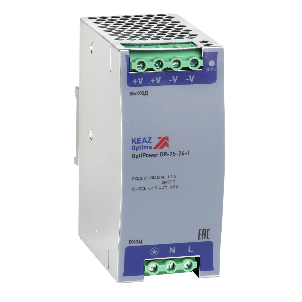 Блок питания КЭАЗ OptiPower DR-75-24-1