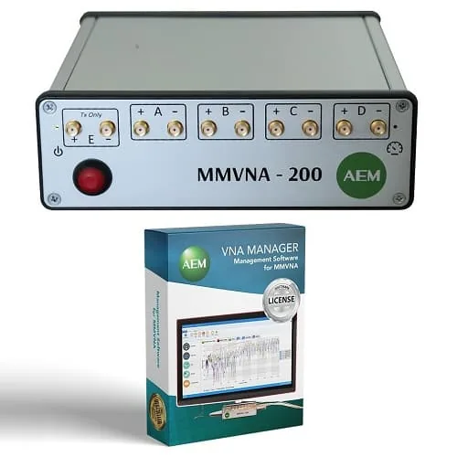 Многопортовый векторный анализатор AEM MMVNA-200 K01SW