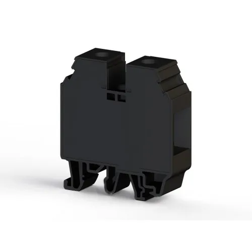 Винтовой клеммник на DIN-рейку 35 мм.кв. чёрный KLEMSAN AVK35 304175