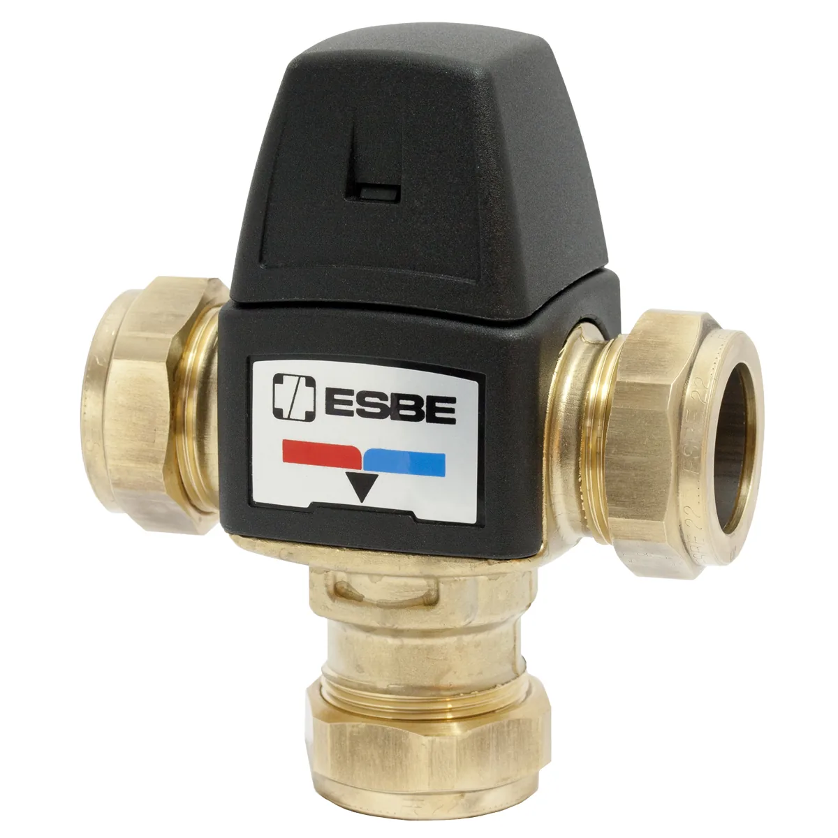 Клапан термостатический смесительный ESBE VTA353 35-60 °C, CPF 22 мм