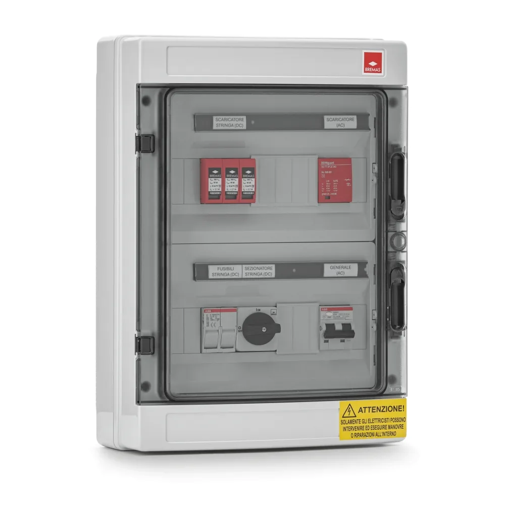 Струнная коробка AC-DC Bremas MBXC060L0101F20M16