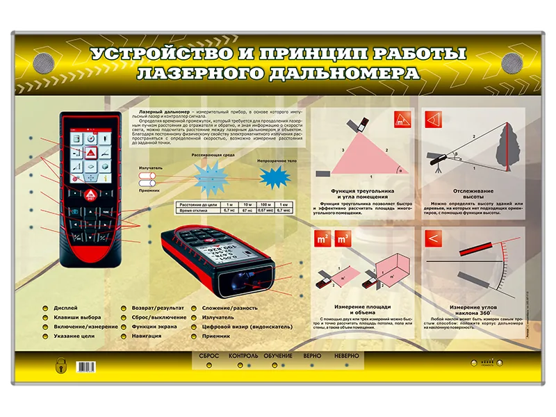 Стенд Зарница устройство и работа лазерного дальномера