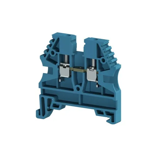 Винтовой клеммник на DIN-рейку 2,5 мм.кв. синий KLEMSAN AVK2,5 RP 304121RP