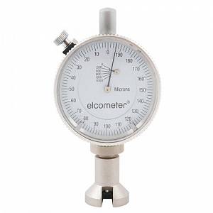 Калибровка механического профилемера поверхности Elcometer 123